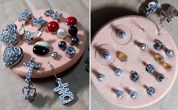 วิธีทำแป้นเก็บต่างหู วิธีทำแป้นเก็บต่างหู