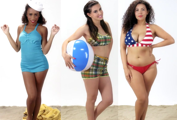 พัฒนาการชุดว่ายน้ำผู้หญิง พัฒนาการชุดว่ายน้ำผู้หญิง