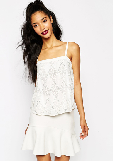 เสื้อกล้ามลูกไม้ เสื้อกล้ามลูกไม้