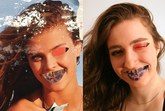 แต่งหน้าตามป้ายโฆษณา แต่งหน้าตามป้ายโฆษณา