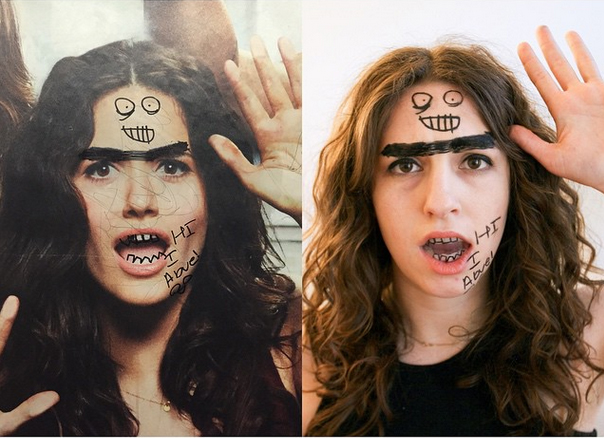 แต่งหน้าตามป้ายโฆษณา แต่งหน้าตามป้ายโฆษณา