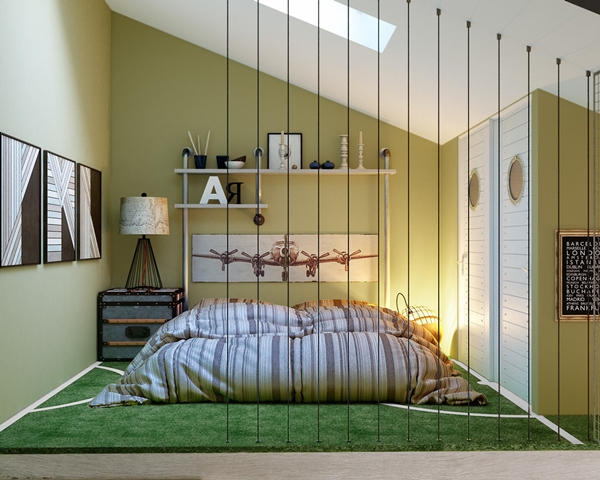 ห้องนอนเด็กวัยรุ่นสุดเจ๋ง เท่แบบอินดัสเทรียล ห้องนอนเด็กวัยรุ่นสุดเจ๋ง เท่แบบอินดัสเทรียล