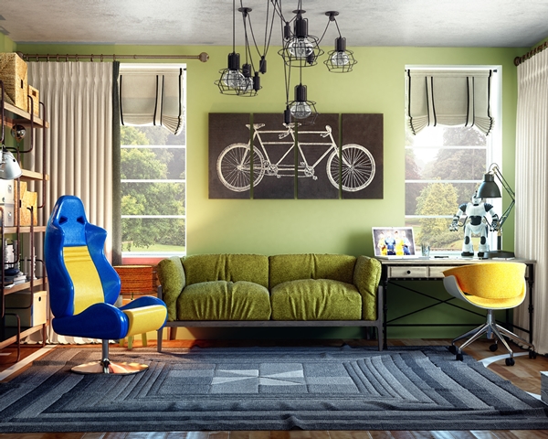 ห้องนอนเด็กวัยรุ่นสุดเจ๋ง เท่แบบอินดัสเทรียล ห้องนอนเด็กวัยรุ่นสุดเจ๋ง เท่แบบอินดัสเทรียล