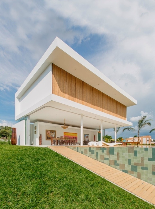 แบบบ้านบนเนินเขา พร้อมสระว่ายน้ำกลางแจ้งและแกลลอรีส่วนตัว แบบบ้านบนเนินเขา พร้อมสระว่ายน้ำกลางแจ้งและแกลลอรีส่วนตัว