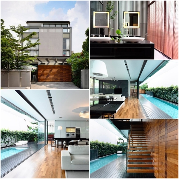 บ้านโมเดิร์น 2 ชั้น เปิดโล่งทั้งบ้าน มีสระน้ำยาวสุดเจ๋ง บ้านโมเดิร์น 2 ชั้น เปิดโล่งทั้งบ้าน มีสระน้ำยาวสุดเจ๋ง