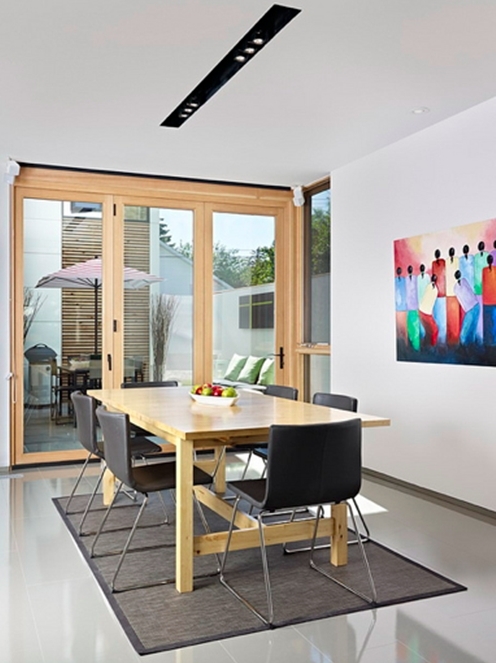 แบบบ้านเดี่ยว 2 ชั้นหน้าแคบ มีมุมนั่งเล่นนอกบ้าน แบบบ้านเดี่ยว 2 ชั้นหน้าแคบ มีมุมนั่งเล่นนอกบ้าน