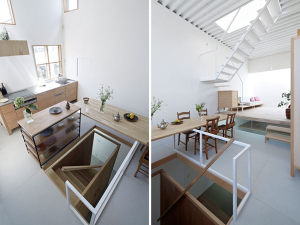 ตึกเล็กกลางชุมชน ตกแต่งภายในเล่นระดับ แจ่มสุด ๆ ตึกเล็กกลางชุมชน ตกแต่งภายในเล่นระดับ แจ่มสุด ๆ