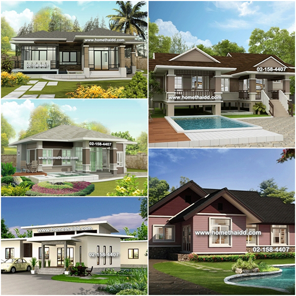 แบบบ้านชั้นเดียว 3 ห้องนอน 3 ห้องน้ำ แบบบ้านชั้นเดียว 3 ห้องนอน 3 ห้องน้ำ