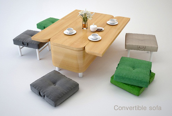 Convertible Sofa โซฟามัลติฟังก์ชั่น