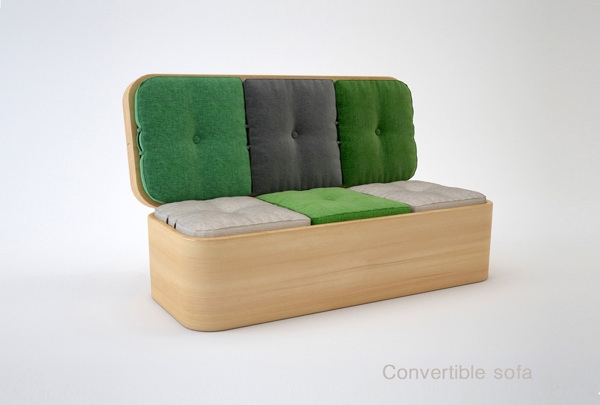 Convertible Sofa โซฟามัลติฟังก์ชั่น