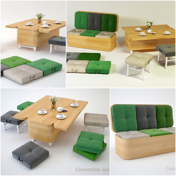 Convertible Sofa โซฟามัลติฟังก์ชั่น