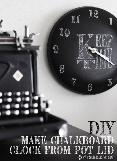 12 ไอเดีย DIY นาฬิกาประดับบ้าน