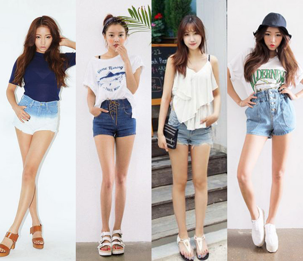 กางเกงยีนส์ขาสั้นสวยๆ กางเกงยีนส์ขาสั้นสวยๆ