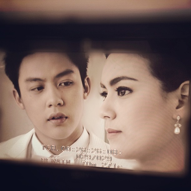 หมาก-คิม กับฉากแต่งงานสุดน่ารัก ในต้นรักริมรั้ว