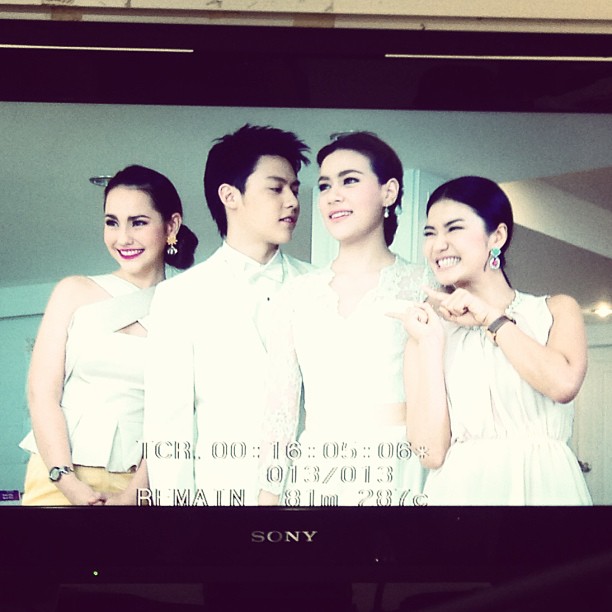 หมาก-คิม กับฉากแต่งงานสุดน่ารัก ในต้นรักริมรั้ว