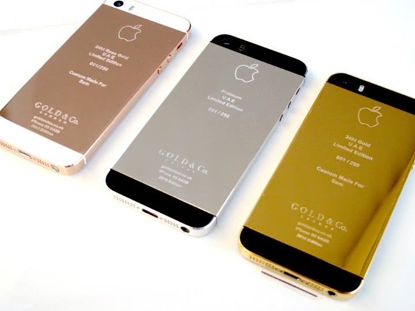 iPhone 5S ชุบทอง iPhone 5S ชุบทอง