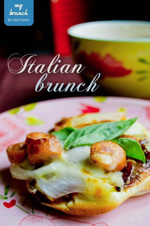 Italian Brunch พิซซ่าประยุกต์ อร่อยพอดีคำ