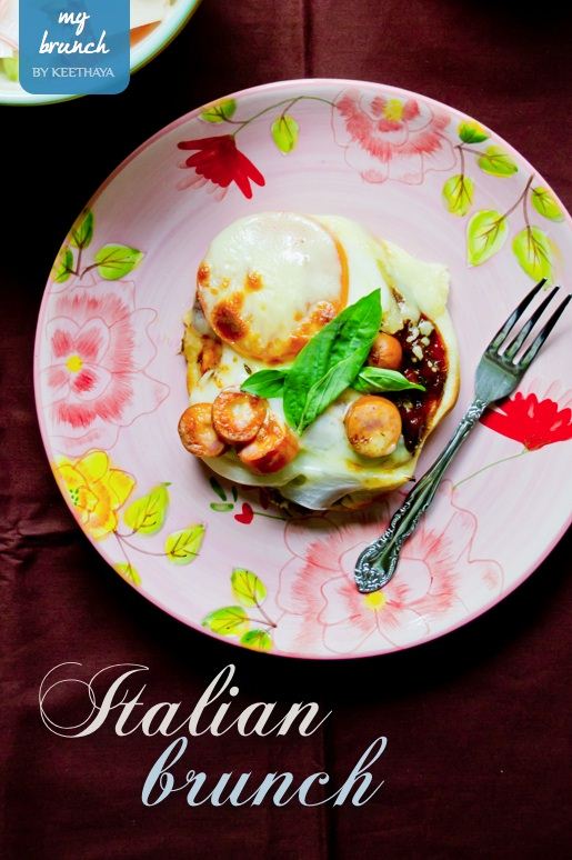 Italian Brunch พิซซ่าประยุกต์ อร่อยพอดีคำ