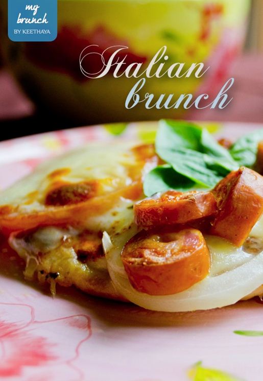Italian Brunch พิซซ่าประยุกต์ อร่อยพอดีคำ