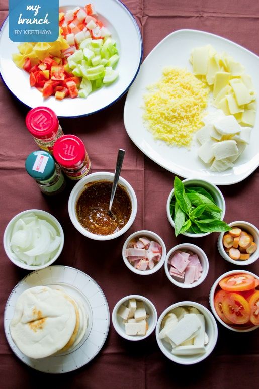 Italian Brunch พิซซ่าประยุกต์ อร่อยพอดีคำ