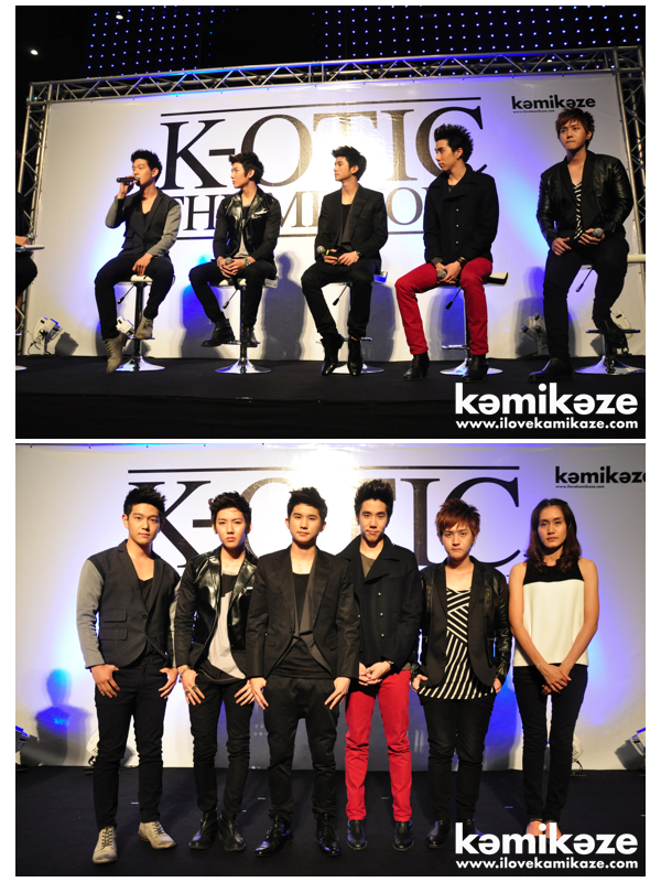 K-OTIC แถลงข่าวยุบวง