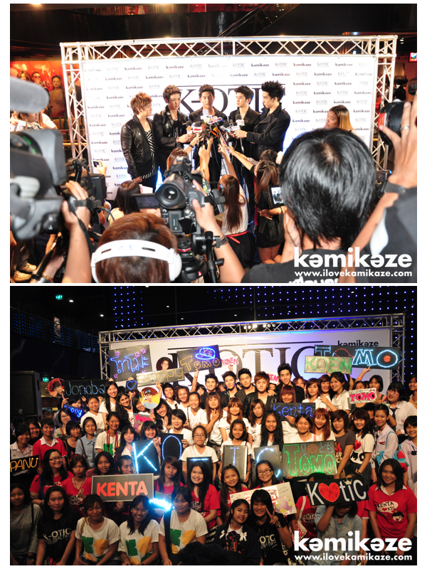 K-OTIC แถลงข่าวยุบวง