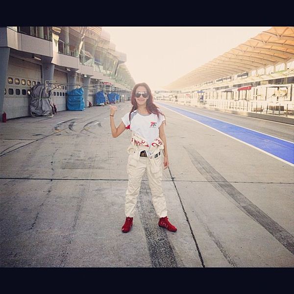 ไผ่-นาตาลี-แอริน สวมวิญญาณนักนักซิ่ง แข่งรถที่มาเลเซีย