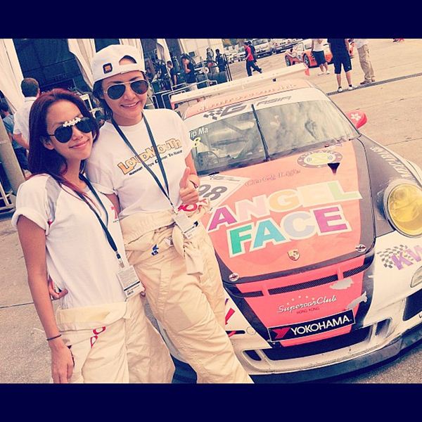 ไผ่-นาตาลี-แอริน สวมวิญญาณนักนักซิ่ง แข่งรถที่มาเลเซีย