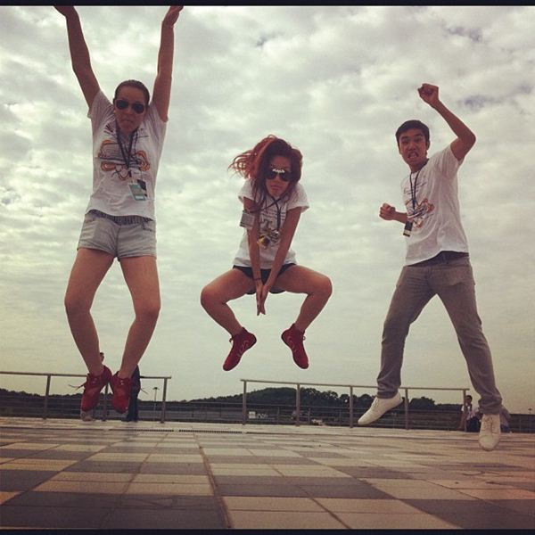 ไผ่-นาตาลี-แอริน สวมวิญญาณนักนักซิ่ง แข่งรถที่มาเลเซีย