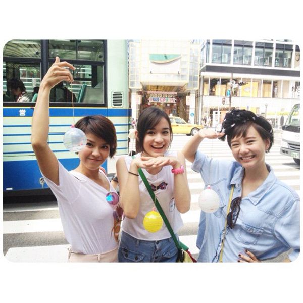 เต้ย จรินทร์พร ควงเพื่อนสาวสุดซี้ ท่องเเดนอาทิตย์อุทัย