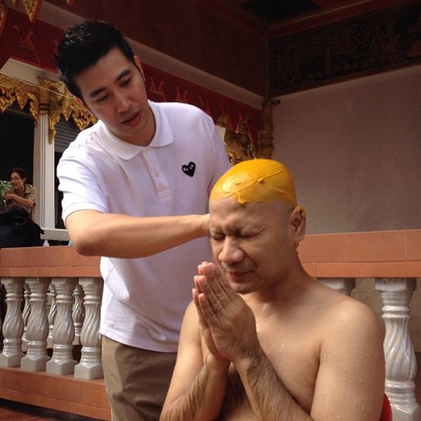 กอล์ฟ เบญจพล บวช ขอทำหน้าที่ลูกผู้ชาย ลาบวช 9 วัน