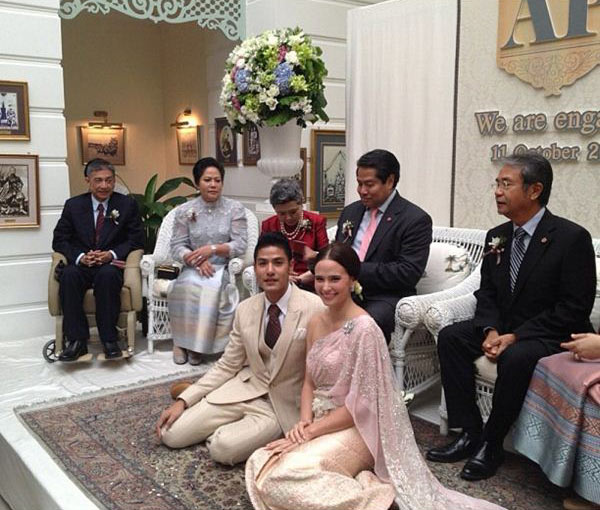 งานหมั้น แอน ภูริ