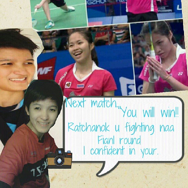 จูน รังสิยา นิสัยสม กำลังใจของ เมย์ รัชนก จูน รังสิยา นิสัยสม กำลังใจของ เมย์ รัชนก