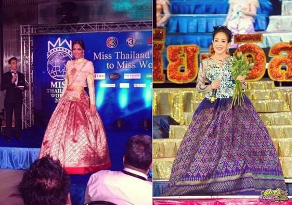 ชุดประจำชาติเมญ่า คล้ายชุดหมอลำแม่นกน้อย อุไรพร ชุดประจำชาติเมญ่า คล้ายชุดหมอลำแม่นกน้อย อุไรพร