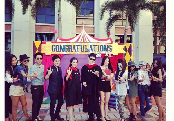 บี มาติกา รับปริญญา