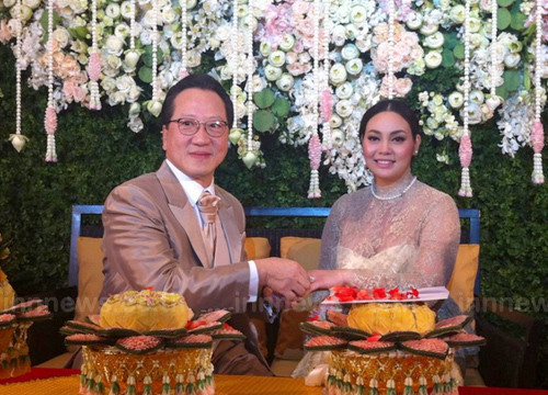 งานแต่งงาน ตั๊ก บงกช เจ้าสัวบุญชัย