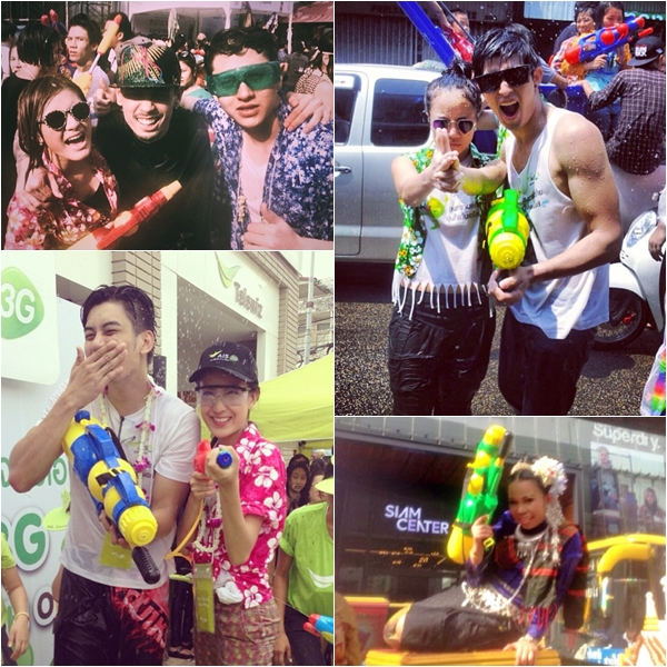 สงกรานต์ 2556 ตามส่อง ดาราเล่นสงกรานต์