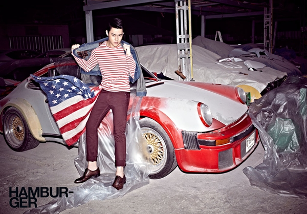 ณเดชน์ - ริชชี่ ปะทะ หมาก - คิม บนปก HAMBURGER