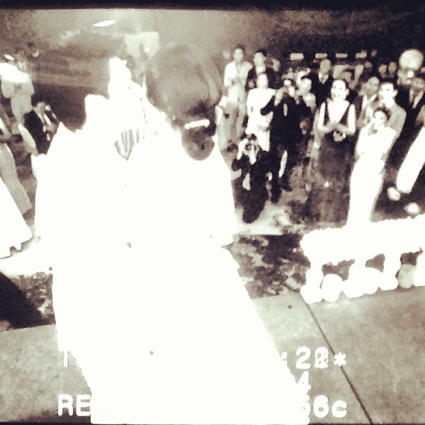 หมาก-คิม กับฉากแต่งงานสุดน่ารัก ในต้นรักริมรั้ว