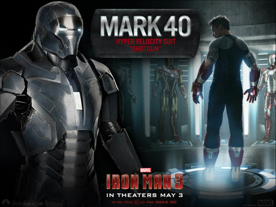 มาร์เวล ทุ่มไม่อั้น สร้างกองทัพชุดเกราะ 42 ชุด ใน Iron Man 3