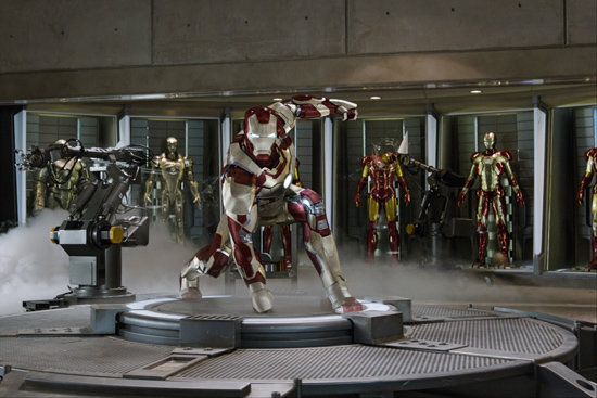 มาร์เวล ทุ่มไม่อั้น สร้างกองทัพชุดเกราะ 42 ชุด ใน Iron Man 3