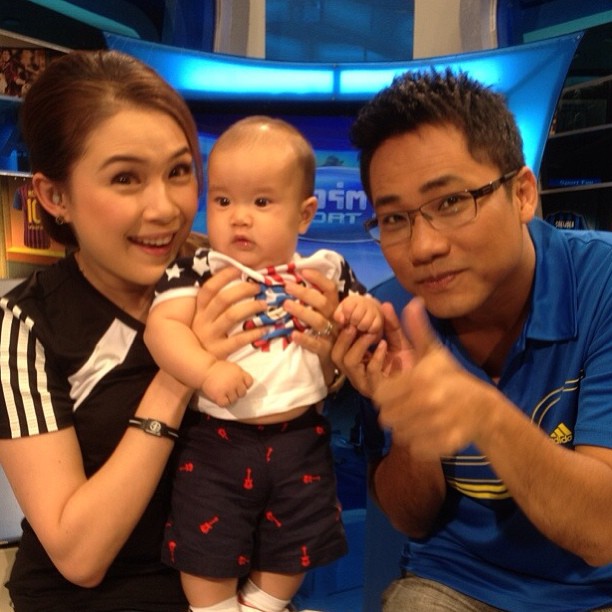 ชมภาพ น้องแพทริก ลูก นิหน่า - แบงค์ จ้ำม่ำ น่าฟัดสุด ๆ