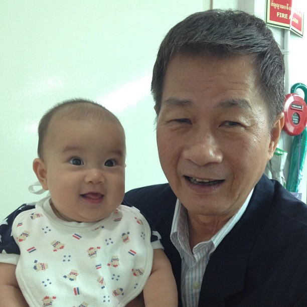 ชมภาพ น้องแพทริก ลูก นิหน่า - แบงค์ จ้ำม่ำ น่าฟัดสุด ๆ
