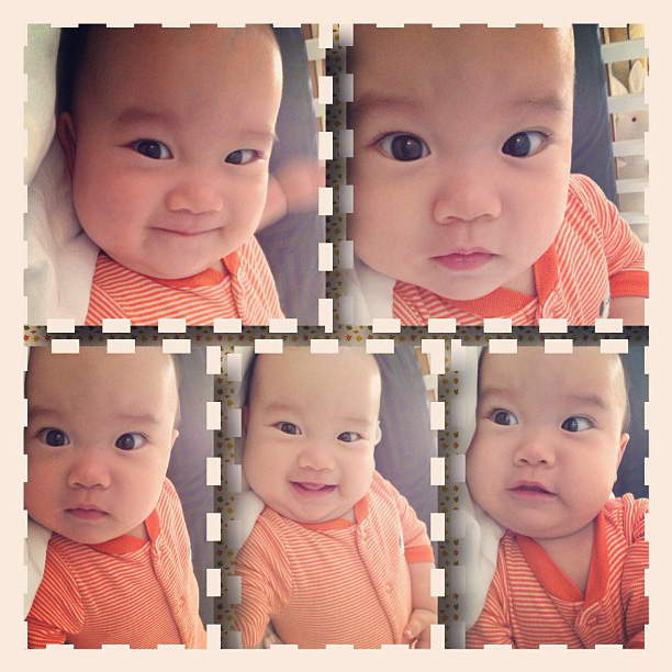 ชมภาพ น้องแพทริก ลูก นิหน่า - แบงค์ จ้ำม่ำ น่าฟัดสุด ๆ