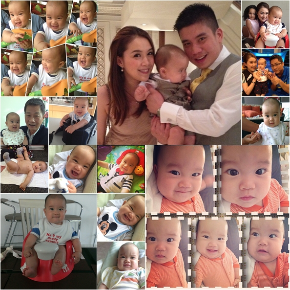 ชมภาพ น้องแพทริก ลูก นิหน่า - แบงค์ จ้ำม่ำ น่าฟัดสุด ๆ