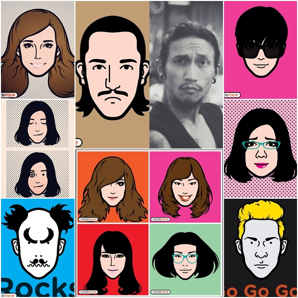 มาแรง! ดาราฮิตใช้แอพฯ iMadeFace สร้างรูปการ์ตูนหน้าตัวเอง