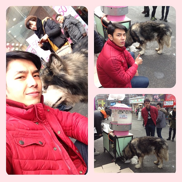 หวานซะ! น้ำฝน-อาร์ต ควงคู่ท้าลมหนาวสัมผัสหิมะที่เกาหลี