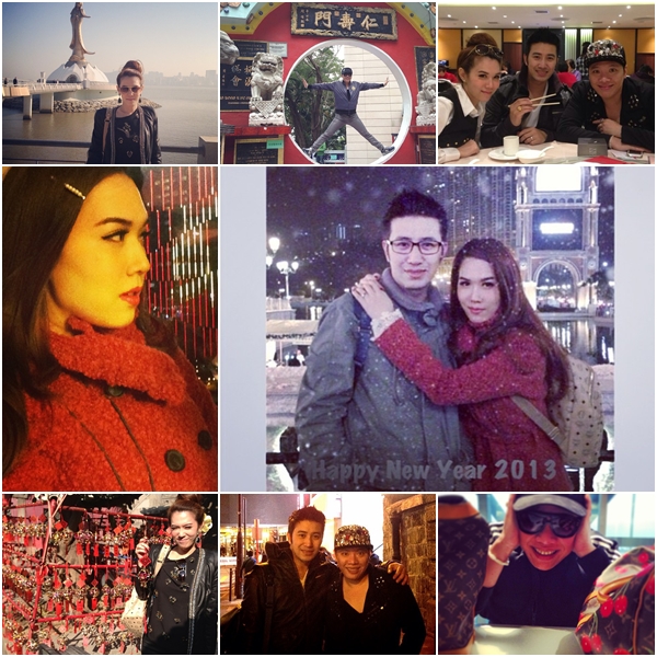 เมย์-กรรชัย ควงคู่สวีทจี๋จ๋า ตระเวนไหว้พระ มาเก๊า-ฮ่องกง