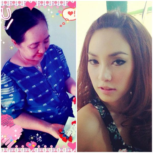 เมย์ พิชย์นาถ และคุณแม่