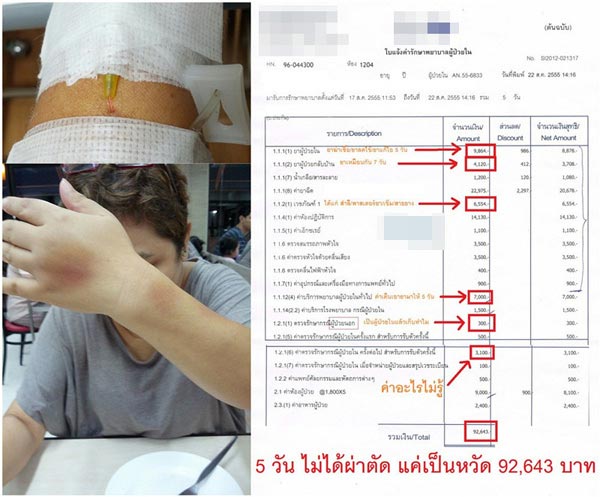 โวยแค่เป็นหวัด-ตรวจสุขภาพ รพ.เอกชน ฟัน 9 หมื่น